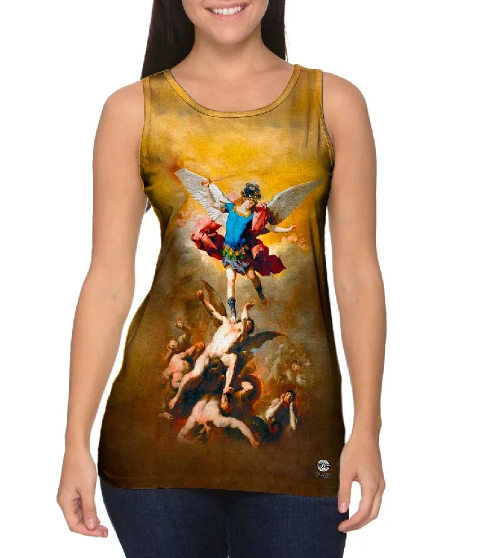 Trendy Sleeveless Shirt-Luca Giordano - "Luca Fallen Angels" (1666)