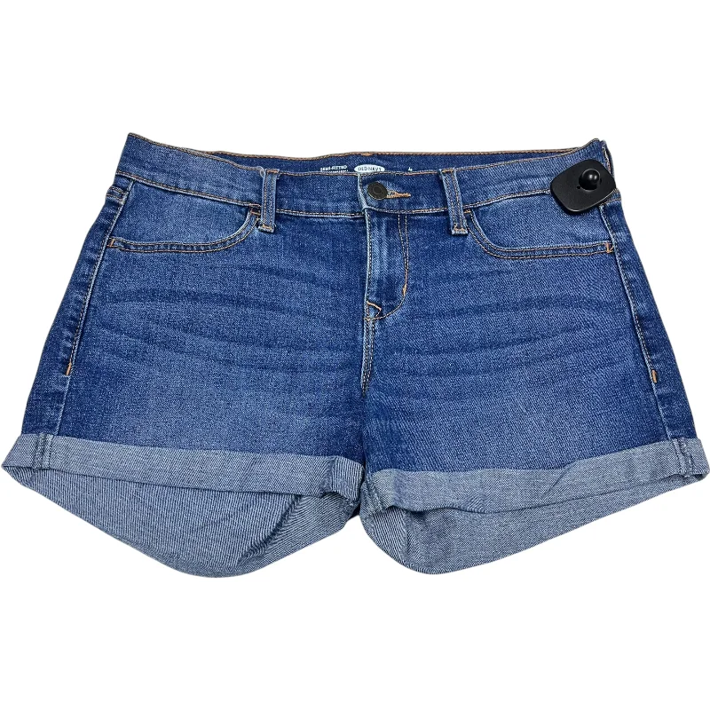 Fashionable Shorts-Shorts By Old Navy In Blue Denim, Size: 4