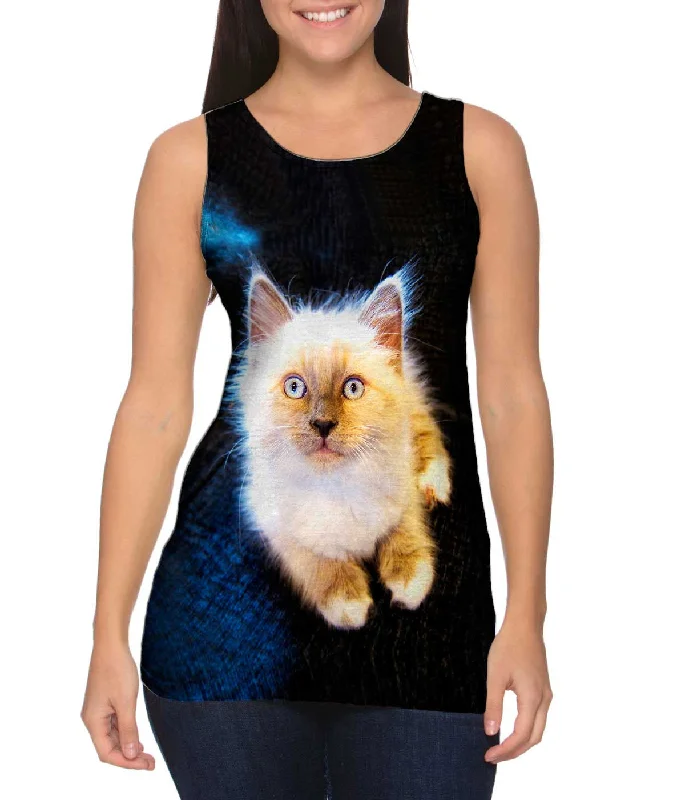 Comfortable Tank-Little Kitty Cat Cat