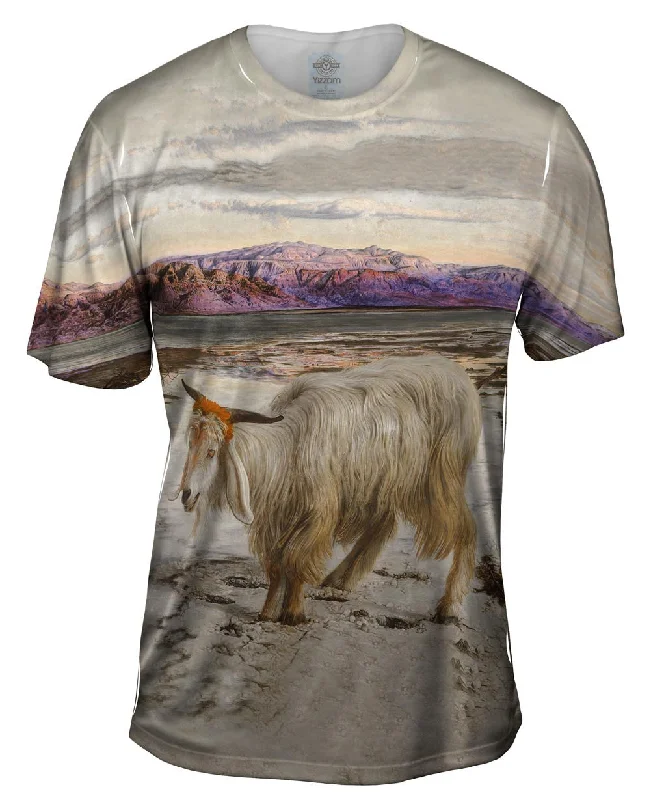 Premium T-shirt-William Holman Hunt - "The Scapegoat" (1854)