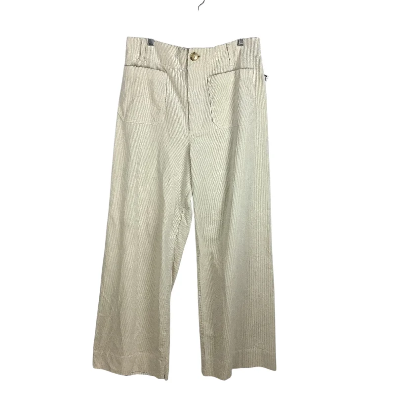 Khaki Pants-Pants Corduroy By Maeve In Tan, Size: 8 (30 Tall)