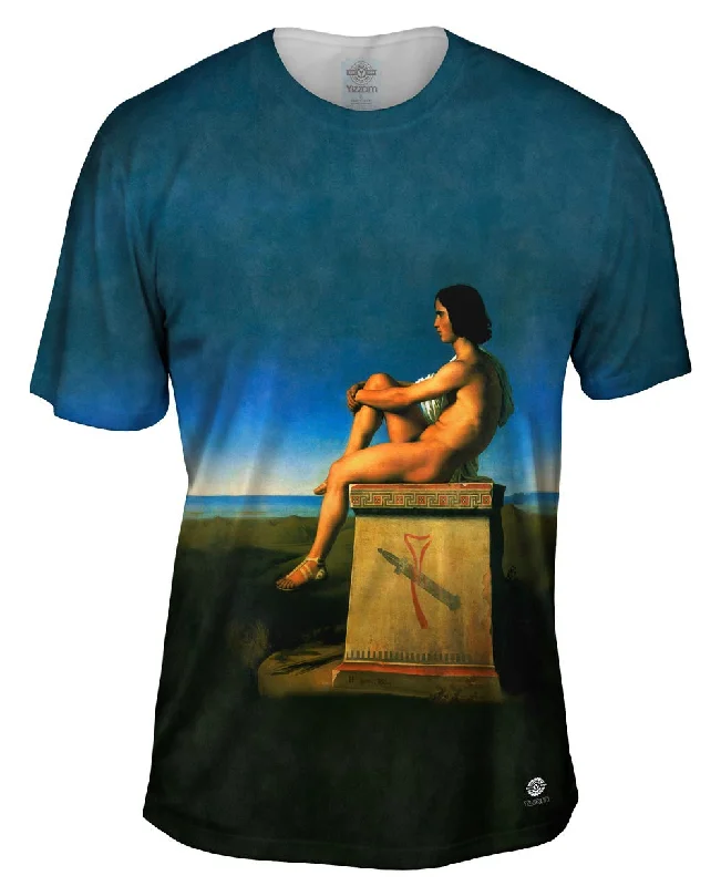 Eco-friendly T-shirt-Jean-Hippolyte Flandrin - "Flandrin" (1834)