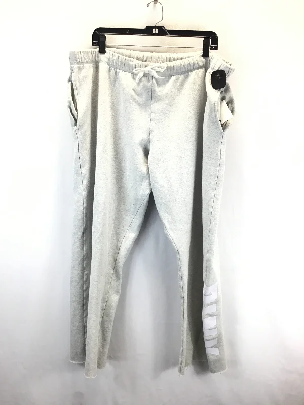 Office Pants-Athletic Pants By Pink In Grey, Size: Xxl