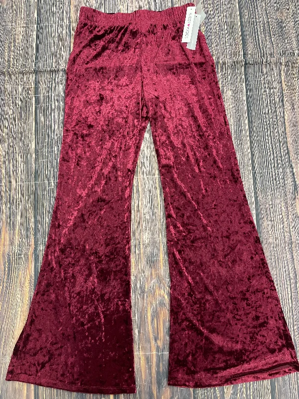 Sweatpants-Pants Other By Clothes Mentor In Red, Size: L