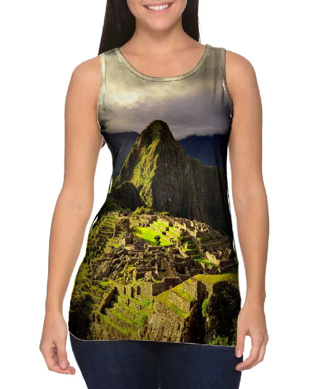 Tank Top For Men-Machu Picchu Sunrise