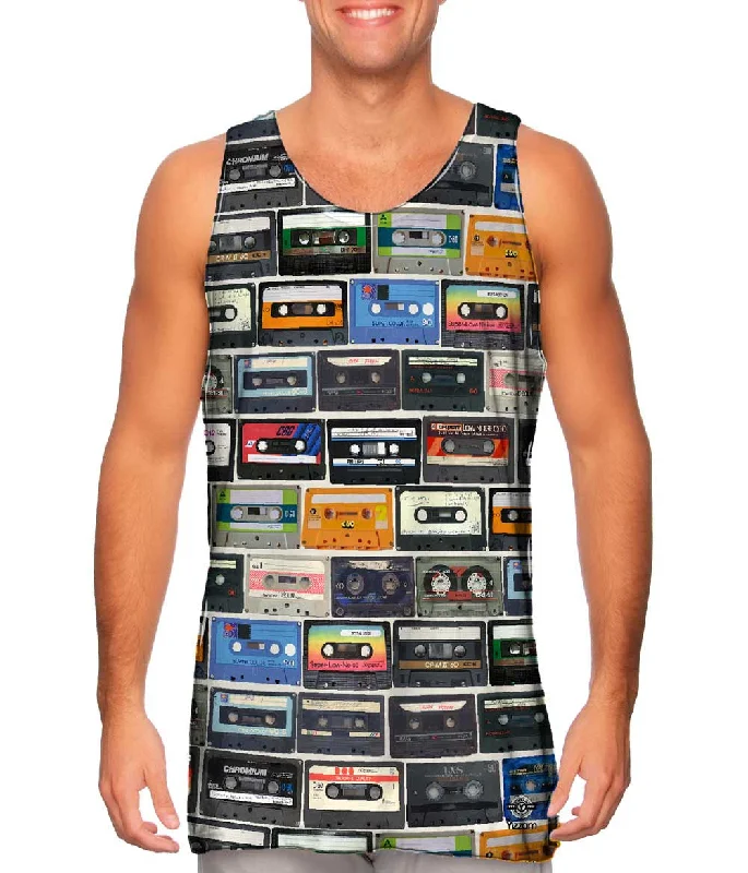 Soft Cotton Tank-Love The 80S Mix Tapes