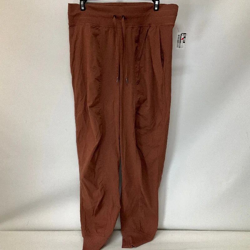 Designer Pants-Athletic Pants By Lululemon In Brown, Size: 8