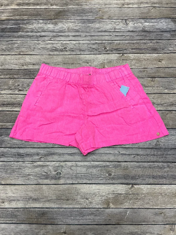 Multi-pocket Shorts-Shorts Designer By Lilly Pulitzer In Pink, Size: L