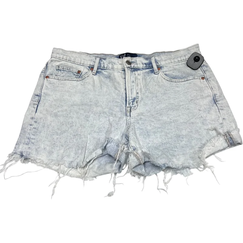 Bootcut Shorts-Shorts By Gap In Blue Denim, Size: 10