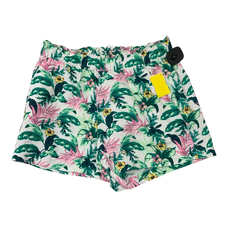 Tailored Shorts-Shorts By Loft In Tropical Print, Size: Xs