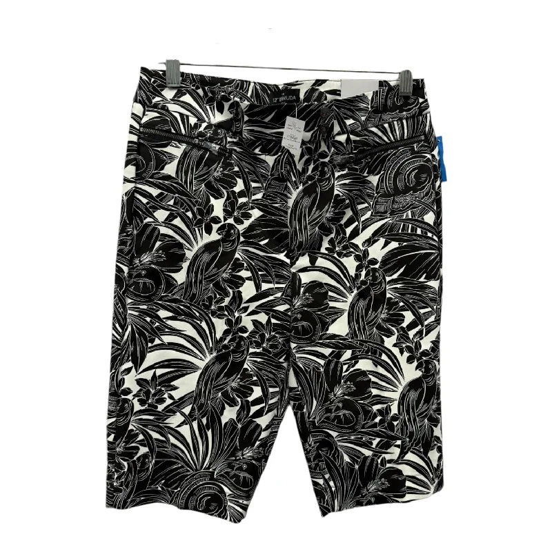 High Waist Shorts-Shorts By White House Black Market In Black & White, Size:4