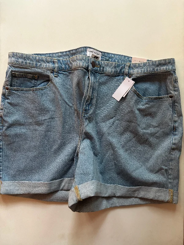 Cargo Shorts For Women-Shorts By Lane Bryant In Blue, Size: 24