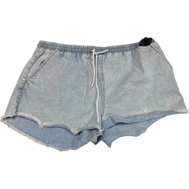 Tennis Shorts-Shorts By Wild Fable In Blue Denim, Size: L