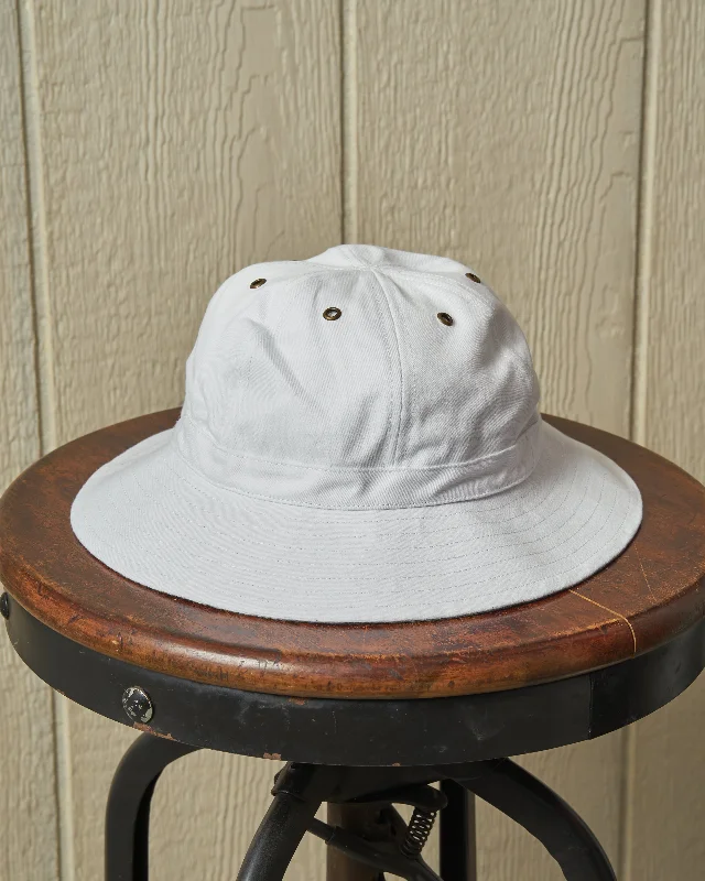 Ski Hat-Standard Sailing Hat in White