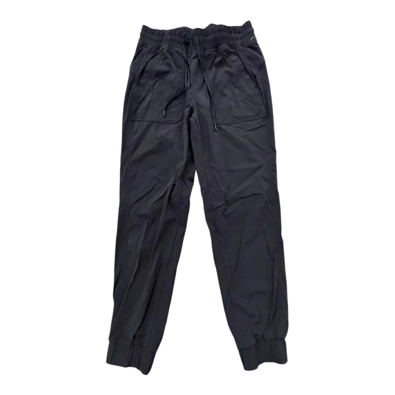 Wide Leg Trousers-Athletic Pants By Eddie Bauer In Black, Size: S