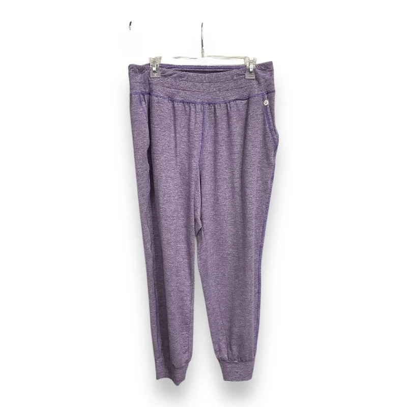 Black Pants-Athletic Pants By Livi Active In Purple, Size: Xl