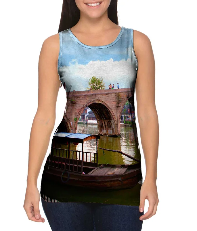 V-neck Tank-Little Chinese Venice