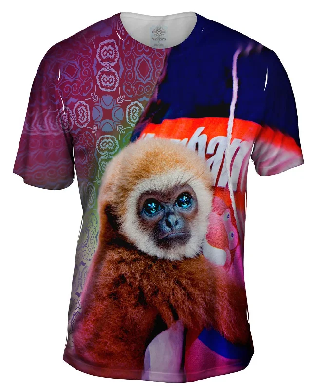 Comfortable Cotton T-shirt-Thai Baby Monkey