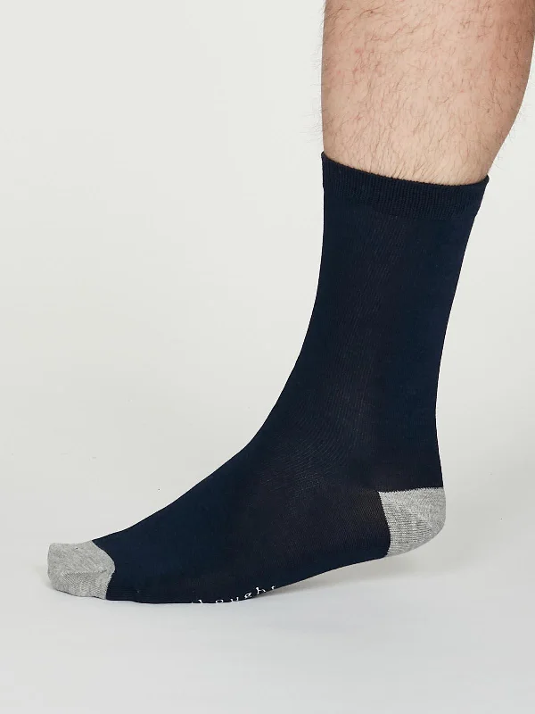 Crew Socks-Solid Jack Socks