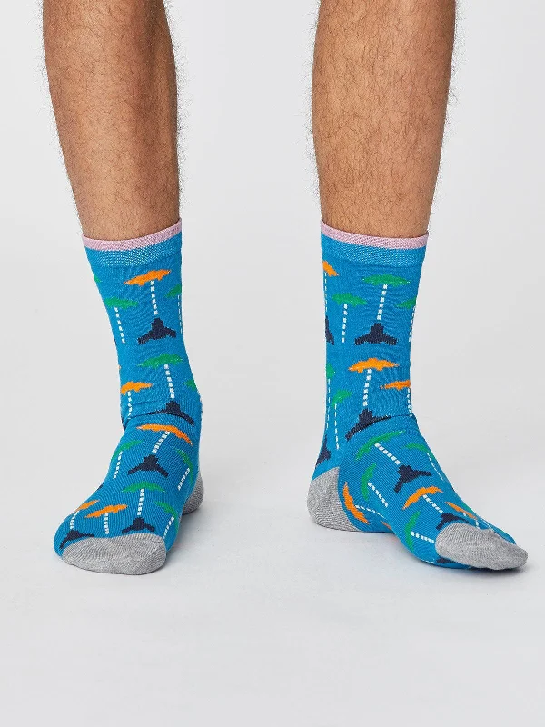 Multi-pack Socks-Gaming Socks - Bright Blue