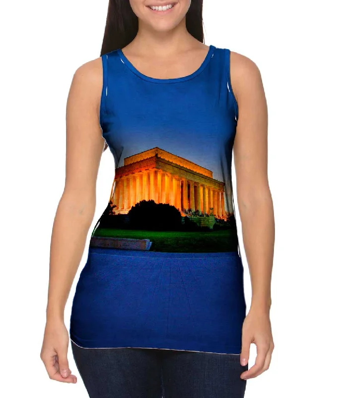 Sports Vest-Lincoln Memorial Sunset