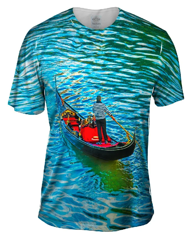 Lightweight T-shirt-Venetian Gondola