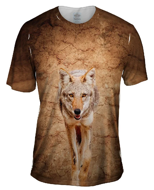 Printed Logo T-shirt-Wolf 001