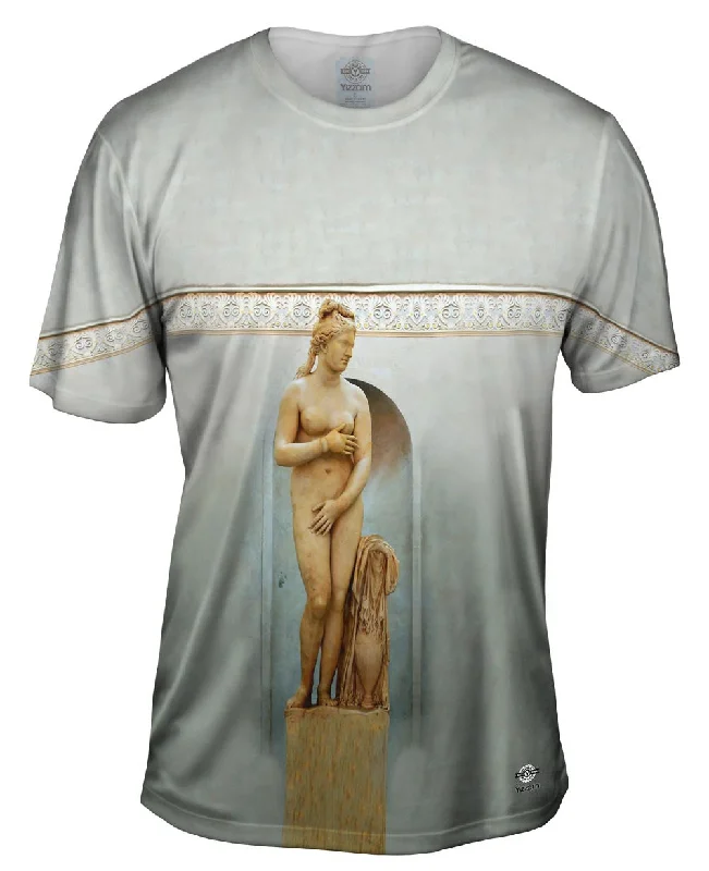 T-shirt With Icon-"Capitoline Venus Statue Musei Capitolini"