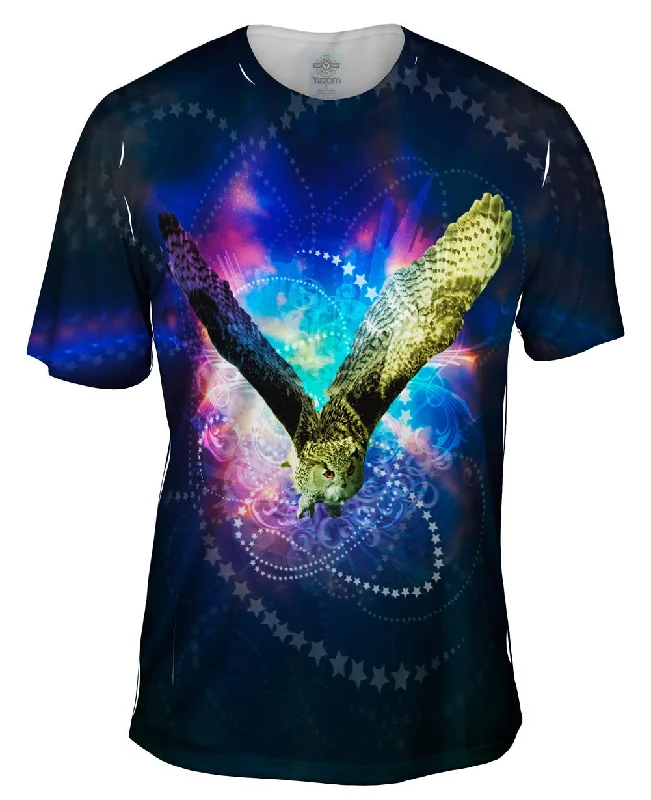 Premium T-shirt-Uni Eagle Owl