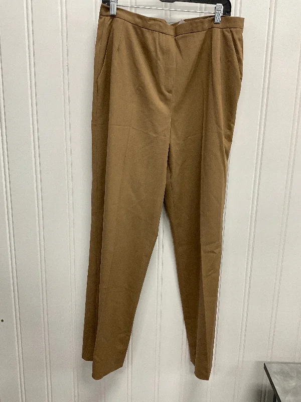 Casual Denim Pants-Pants Dress By Lafayette 148 In Tan, Size: 14