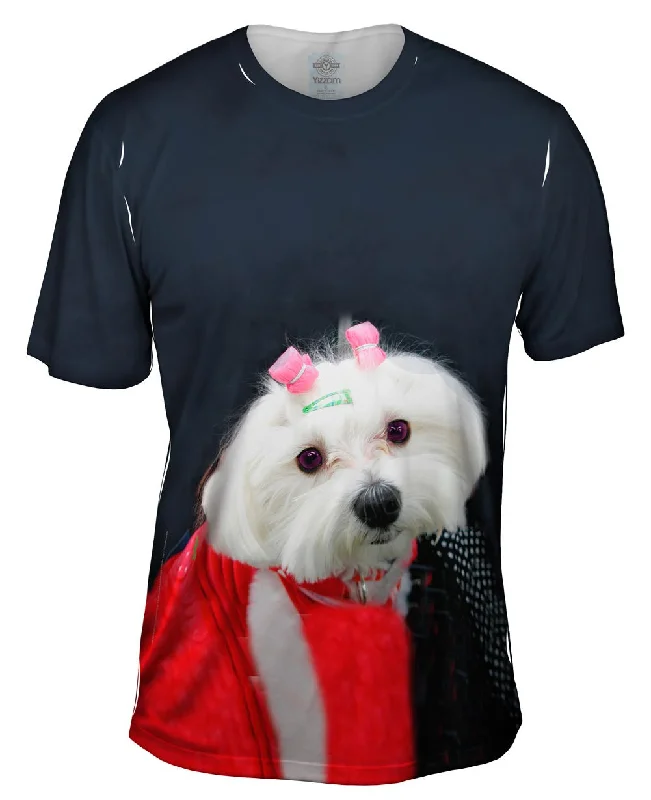 Funny T-shirt-Stylish Maltese