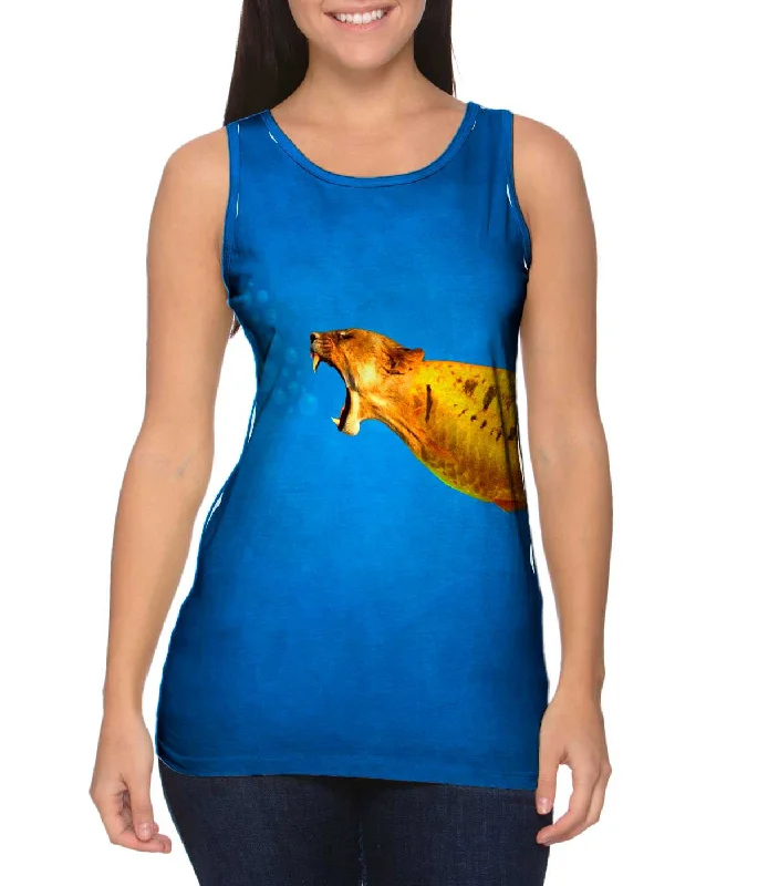 Fitness Tank Top-Lion Fish