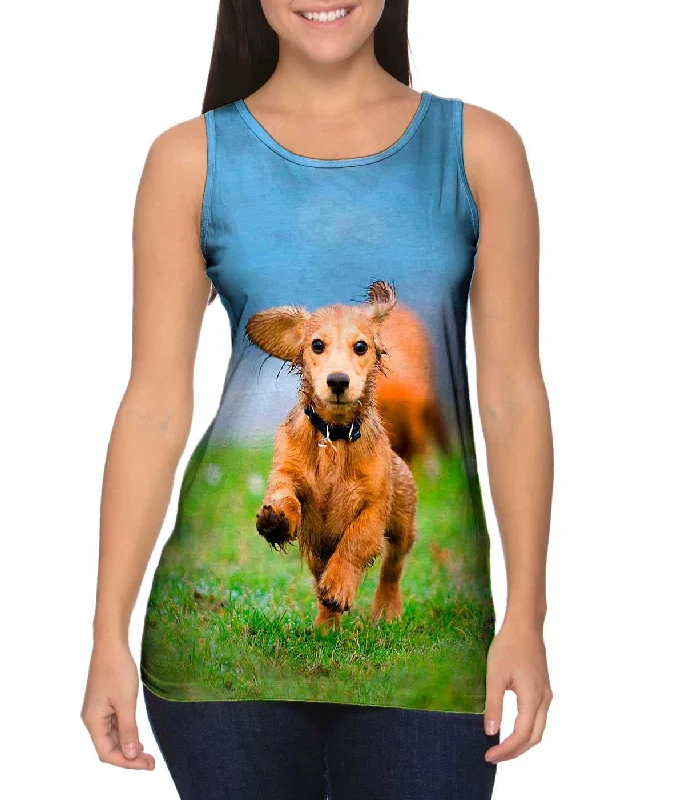 Breathable Tank-Love Mud Dachshund