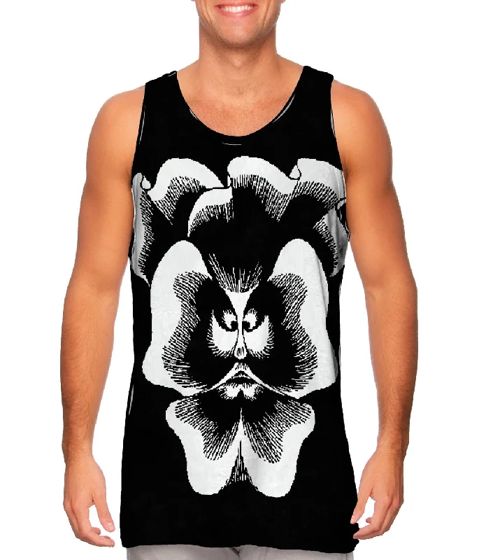 Premium Tank Top-M.C.Escher - "Flor De Pascua La Pensee" (1921)