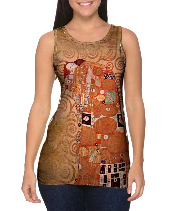 Lightweight Sleeveless Top-Klimt - "Fulfilment" (1905)