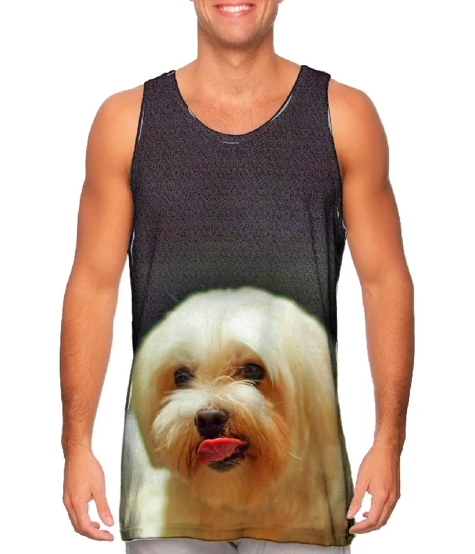 Fashion Tank-Lip Lick Maltese