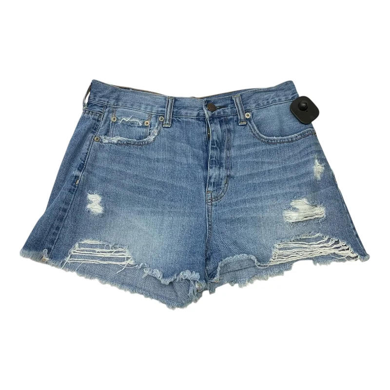 Cool Shorts-Shorts By American Eagle In Blue Denim, Size: 4