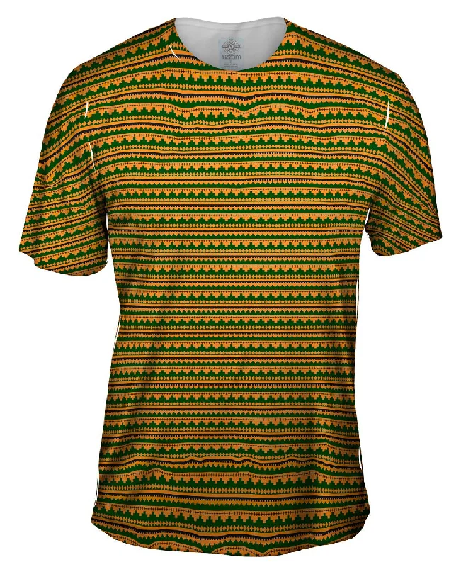 Luxury T-shirt-Tribal Sunny Pastures