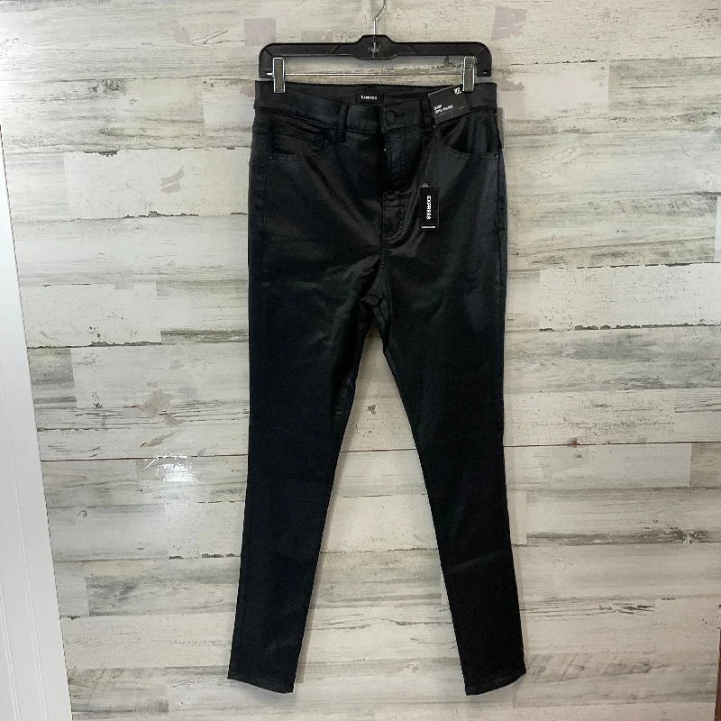 Straight-leg Pants-Pants Other By Express In Black, Size: 10l