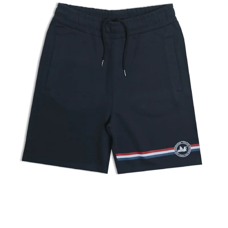 Drawstring Shorts-Hibbert Shorts Navy