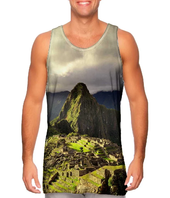 Tank Top For Women-Machu Picchu Sunrise