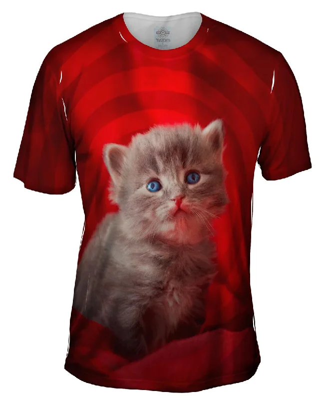 Retro Graphic T-shirt-Super Baby Kitten