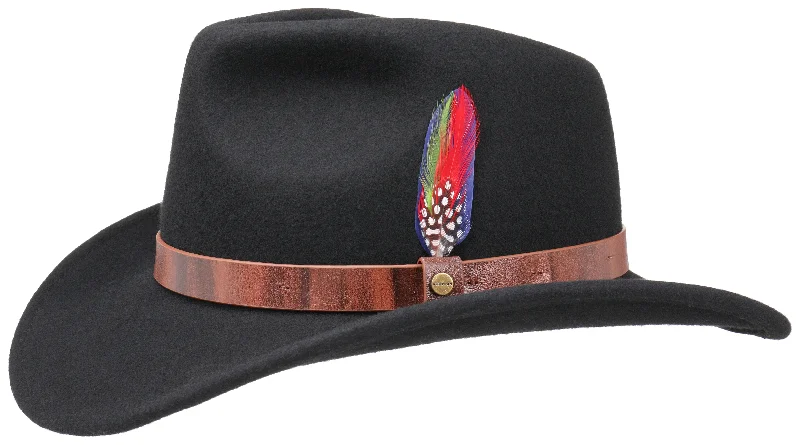 Custom Baseball Cap-Stetson 2798101 Kenner Black