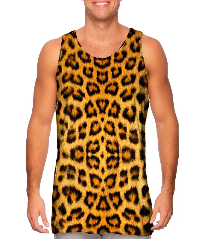 Outdoor Tank Top-Leopard Skin