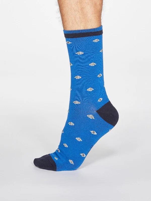 Hiking Performance Socks-Carlos Sea Creatures Socks - Bright Blue