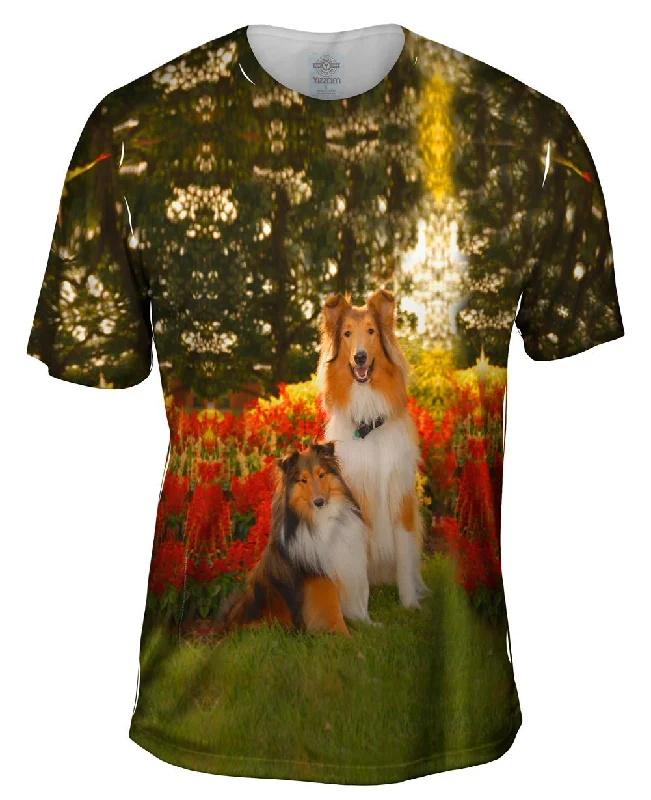 Premium T-shirt-Tender Border Collie