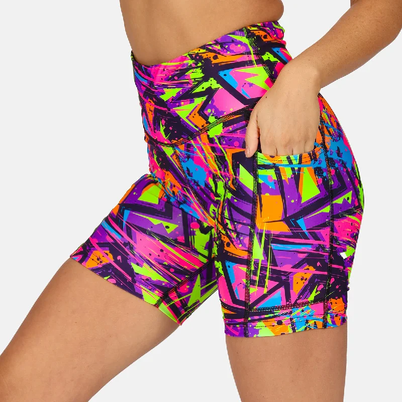 Fashionable Shorts-Trance Running Shorts