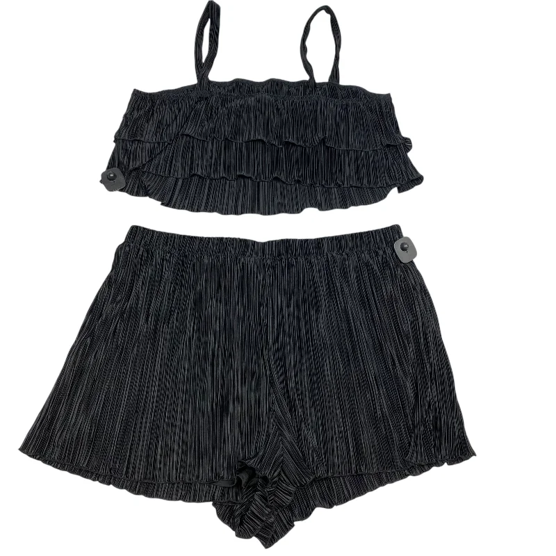 Hipster Shorts-Shorts Set By Shein In Black, Size: 4x