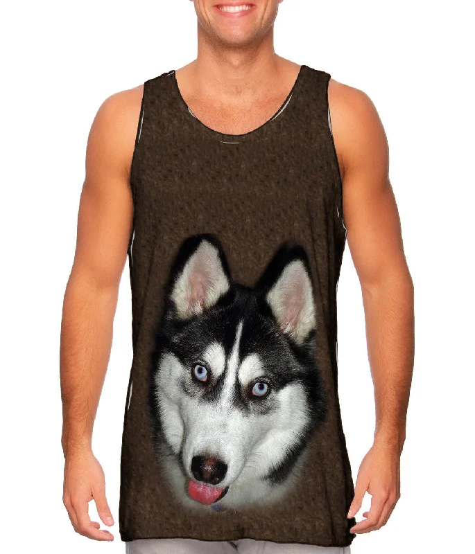 Beach Tank Top-Love You Husky