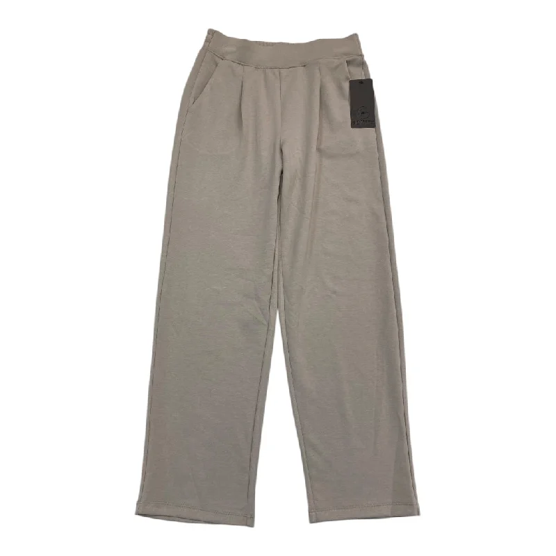 Work Pants-Athletic Pants By 90 Degrees By Reflex In Taupe, Size:S